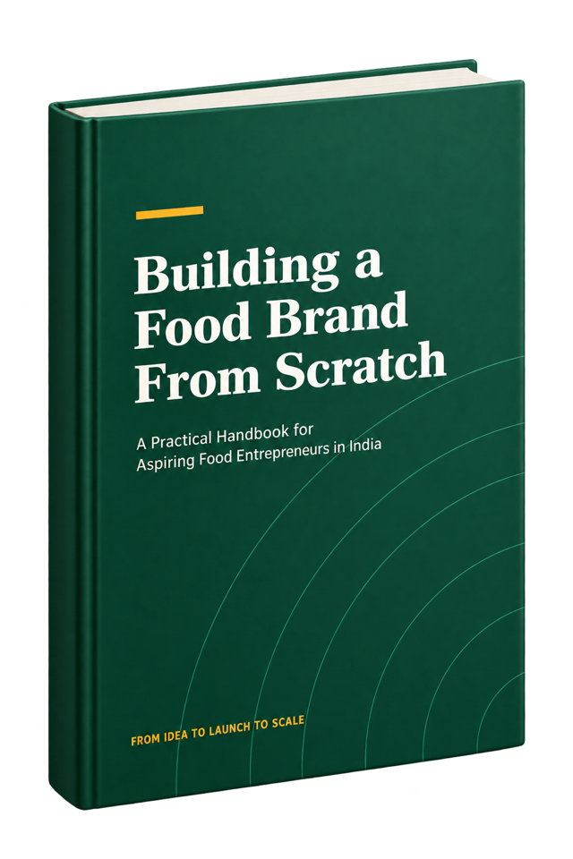 Building a Food Brand From Scratch e-book cover